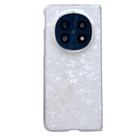 For OPPO Find N5 Pearlescent Shell Texture Phone Case(White) - 1