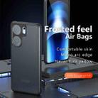 For vivo iQOO Neo9s Pro / Neo9 Armor Precise Hole PC Hybrid TPU Phone Case(Frosted Black) - 2