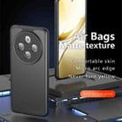 For vivo Y300 Pro Armor Precise Hole PC Hybrid TPU Phone Case(Frosted Black) - 2