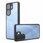 For vivo iQOO Neo9s Pro / Neo9 Armor Precise Hole PC Hybrid TPU Phone Case(Transparent) - 1