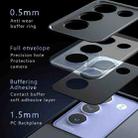 For vivo V30 Lite 4G Armor Precise Hole PC Hybrid TPU Phone Case(Transparent) - 3