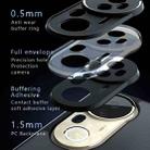 For vivo S20 Pro Armor Precise Hole PC Hybrid TPU Phone Case(Transparent) - 3