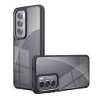 For OPPO Reno12 Pro Global Armor Big Pore PC Hybrid TPU Phone Case(Transparent) - 1