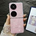 For Huawei Pocket 2 Pearlescent Shell Texture Phone Case(Pink) - 2