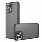For OPPO K13 / K13x Armor Precise Hole PC Hybrid TPU Phone Case(Frosted Black) - 1