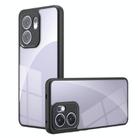 For OPPO Reno13 F 5G Armor Precise Hole PC Hybrid TPU Phone Case(Transparent) - 1