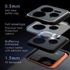 For Realme GT 7 Pro Armor Precise Hole PC Hybrid TPU Phone Case(Frosted Black) - 3