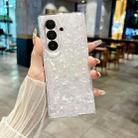 For Samsung Galaxy Z Fold7 5G Pearlescent Shell Texture Phone Case(White) - 2