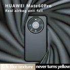 For Huawei Mate 60 Pro Armor Precise Hole PC Hybrid TPU Phone Case(Frosted Black) - 2