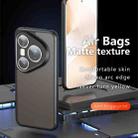 For Huawei Pura 80 Pro 5G Armor Precise Hole PC Hybrid TPU Phone Case(Frosted Black) - 2