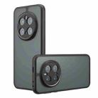 For Honor Magic7 Pro Armor Precise Hole PC Hybrid TPU Phone Case(Frosted Black) - 1