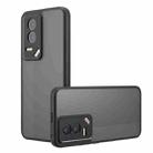 For Honor GT Armor Precise Hole PC Hybrid TPU Phone Case(Frosted Black) - 1