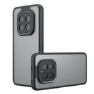 For Honor GT Pro Armor Precise Hole PC Hybrid TPU Phone Case(Frosted Black) - 1