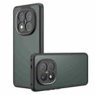 For Redmi Note 14 Pro+ 5G Armor Precise Hole PC Hybrid TPU Phone Case(Frosted Black) - 1