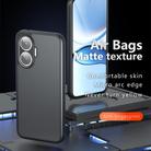 For Redmi Turbo 4 Pro / Xiaomi Poco F7 Armor Precise Hole PC Hybrid TPU Phone Case(Frosted Black) - 2