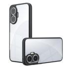 For Redmi Turbo 4 Pro / Xiaomi Poco F7 Armor Precise Hole PC Hybrid TPU Phone Case(Transparent) - 1