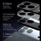 For iPhone 17 Pro Max Armor Precise Hole PC Hybrid TPU Phone Case(Frosted Black) - 3
