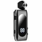 K55 Business Lavalier Wireless Bluetooth Earphone(Black) - 1