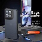 For Motorola Moto G86 / G86 Power 5G Armor Precise Hole PC Hybrid TPU Phone Case(Frosted Black) - 2
