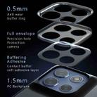 For Motorola Moto G86 / G86 Power 5G Armor Precise Hole PC Hybrid TPU Phone Case(Frosted Black) - 3