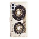 For iPhone 16 3D Pattern Leather Phone Case(Tape) - 3