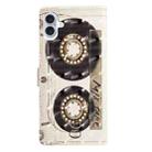 For iPhone 16 Plus 3D Pattern Leather Phone Case(Tape) - 3