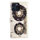 For iPhone 16 Pro Max 3D Pattern Leather Phone Case(Tape) - 3