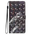 For iPhone 16 Pro Max 3D Pattern Leather Phone Case(Skull) - 2