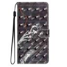 For Motorola Edge 2024 3D Pattern Leather Phone Case(Skull) - 2