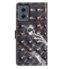 For Motorola Edge 2024 3D Pattern Leather Phone Case(Skull) - 3