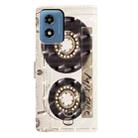 For Motorola Moto G Play 2024 3D Pattern Leather Phone Case(Tape) - 3