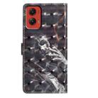 For Motorola Moto G Stylus 5G 2024 3D Pattern Leather Phone Case(Skull) - 3