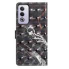 For OPPO A3 Pro 3D Pattern Leather Phone Case(Skull) - 3