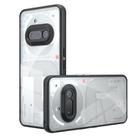 For Nothing Phone 3a Armor Precise Hole PC Hybrid TPU Phone Case(Transparent) - 1