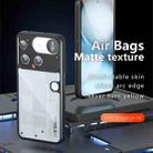 For Nothing Phone 3 Armor Precise Hole PC Hybrid TPU Phone Case(Transparent) - 2