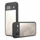 For Google Pixel 8a Armor Precise Hole PC Hybrid TPU Phone Case(Transparent) - 1