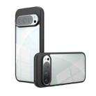 For Google Pixel 9 / 9 Pro Armor Precise Hole PC Hybrid TPU Phone Case(Transparent) - 1