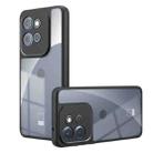 For Motorola Edge 50 Neo Armor Precise Hole PC Hybrid TPU Phone Case(Transparent) - 1