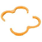 For DJI Avata 2 Sunnylife Drone Anti-Collision Protective Cover Propeller Ring Stripes(Orange) - 1