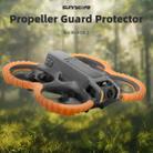 For DJI Avata 2 Sunnylife Drone Anti-Collision Protective Cover Propeller Ring Stripes(Orange) - 2