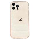 For iPhone 13 Pro Eiderdown Airbag Glossy TPU Phone Case(Transparent) - 1