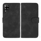 For Huawei P40 Lite Skin Feel Geometric Lines Leather Phone Case(Black) - 2