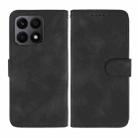 For Honor X8a Skin Feel Geometric Lines Leather Phone Case(Black) - 2