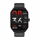 CY900 2.1 inch HD Square Screen Smart Watch, Supports Bluetooth Call / Health Monitoring(Black) - 2