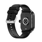 CY900 2.1 inch HD Square Screen Smart Watch, Supports Bluetooth Call / Health Monitoring(Black) - 3