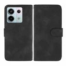 For Xiaomi Redmi Note 13 4G Global Skin Feel Geometric Lines Leather Phone Case(Black) - 2