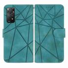 For Xiaomi Redmi Note 11 Pro 5G Skin Feel Geometric Lines Leather Phone Case(Green) - 2