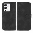 For Xiaomi Redmi Note 12 5G Global Skin Feel Geometric Lines Leather Phone Case(Black) - 2