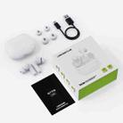 Langsdom TA08 Active Noise Reduction Wireless Bluetooth Earphone(White) - 3