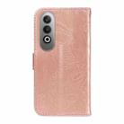 For OnePlus Nord CE4 Swallowtail Butterfly Embossed Leather Phone Case(Rose Gold) - 3